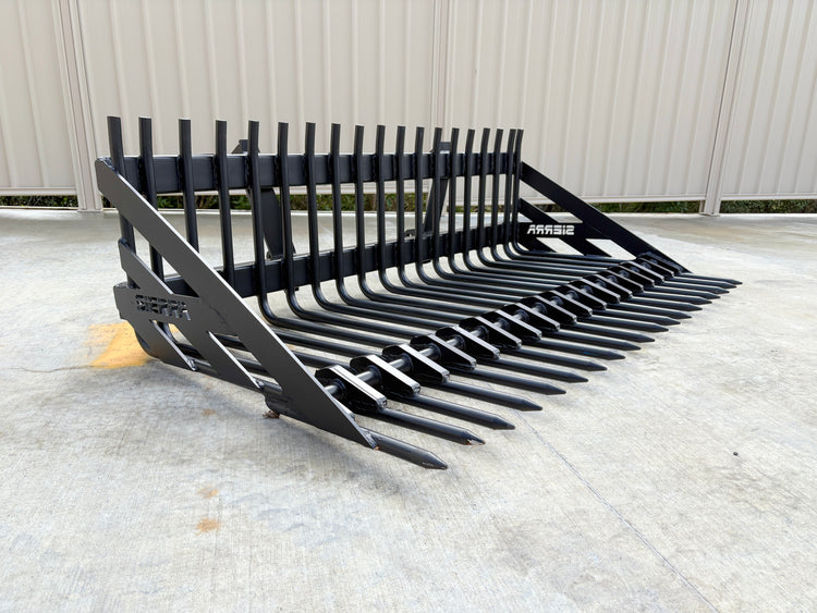 Stone Fork Bucket 2m Euro Hitch