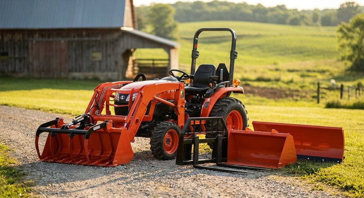 Best loader bucket attachments for compact tractors