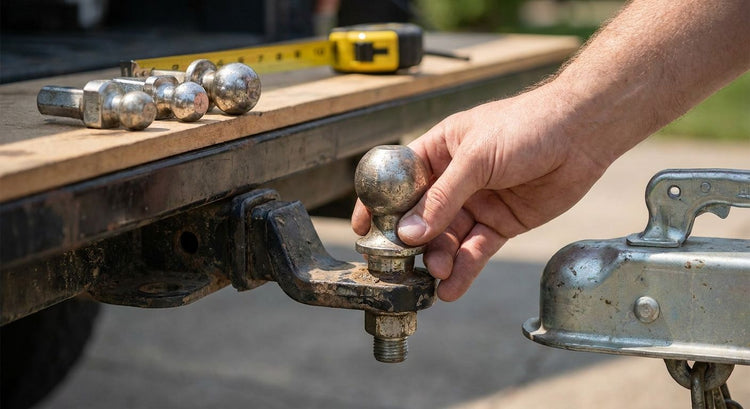 How to choose the right tow ball size for your trailer