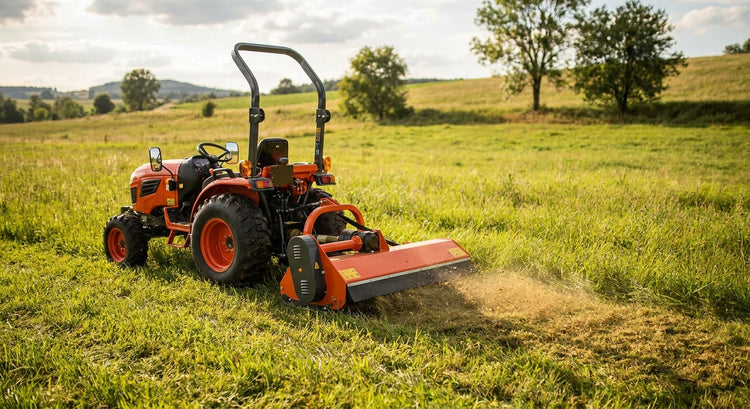 Flail mowers for compact tractors under 25hp