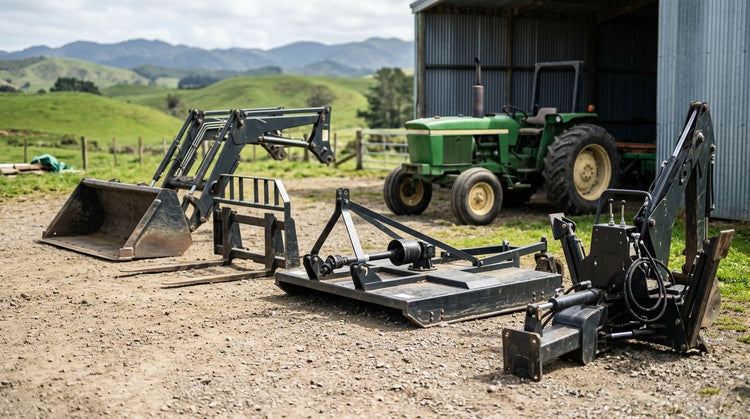 Topmaq alternatives for tractor attachments in NZ