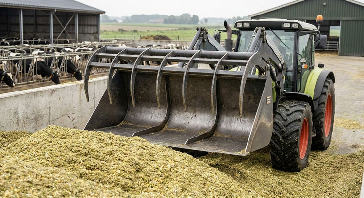 Best loader bucket for dairy farm silage pit management