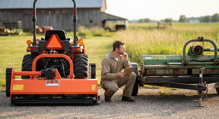 How to decide whether to hire or buy a flail mower