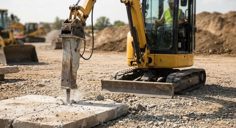 Best hydraulic breaker for compact excavators