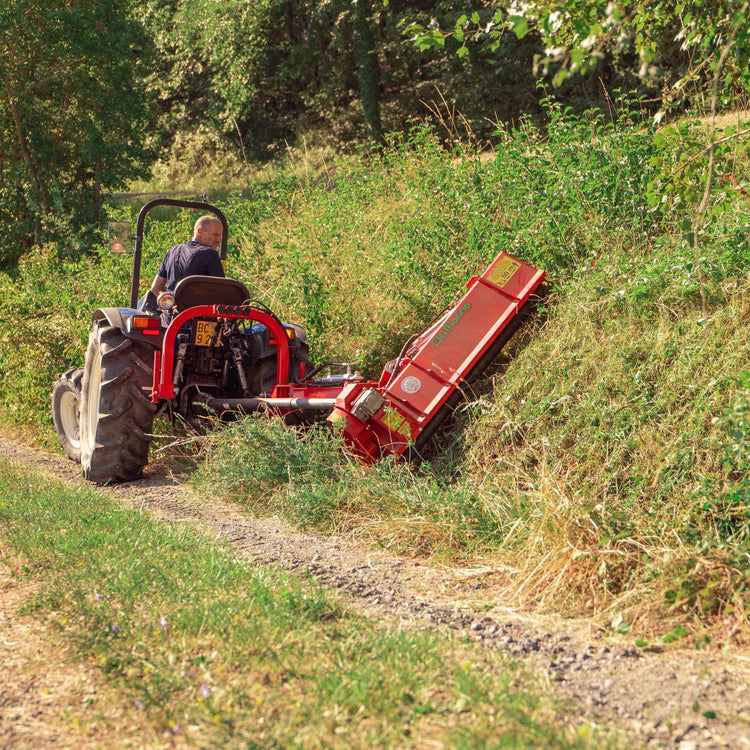 Del Morino Funny Super 106 Verge Mower for sub compact tractors