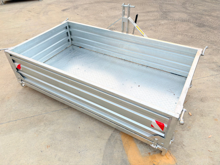 Novaquip Tipping Transport Box 2.0m – Galvanised