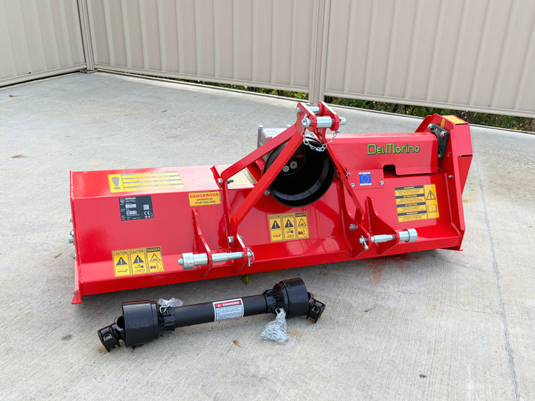 Del Morino Ginger 1.45 Mulching Flail Mower for Sub Compact Tractors