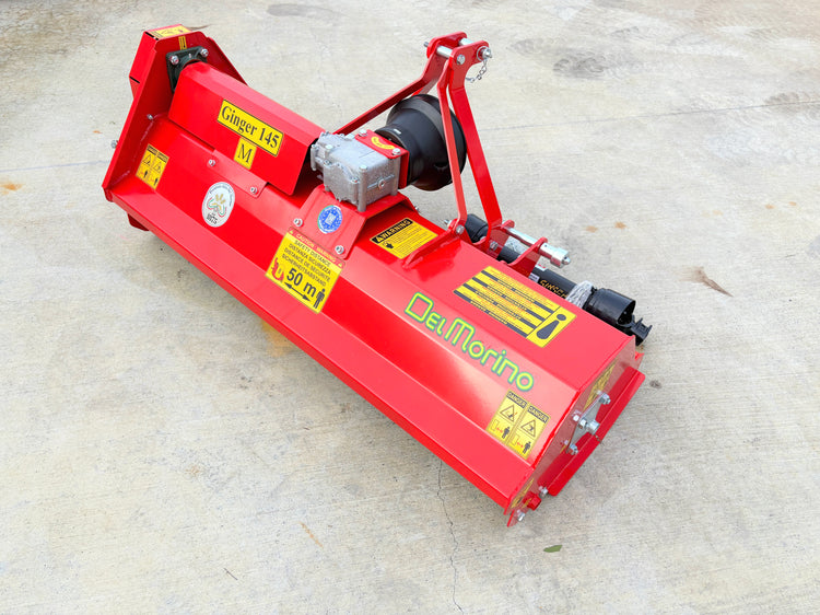 Del Morino Ginger 1.45 Mulching Flail Mower for Sub Compact Tractors