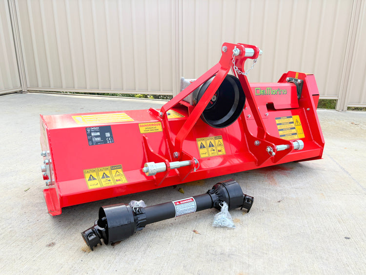 Del Morino Ginger 1.45 Mulching Flail Mower for Sub Compact Tractors