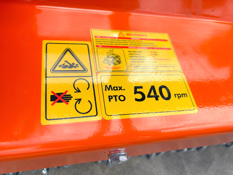 Menasor 220 Flail Mulching Mower Manual Side shift