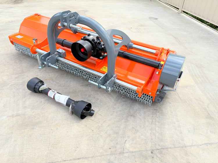 Menasor 220 Flail Mulching Mower Manual Side shift
