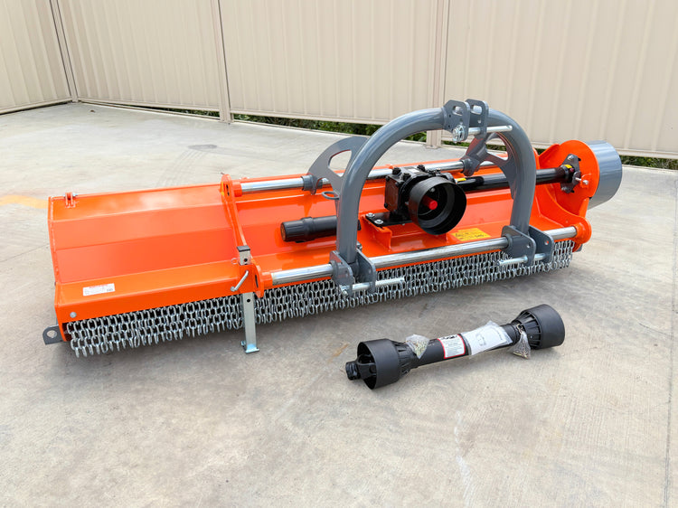 Menasor 220 Flail Mulching Mower Manual Side shift