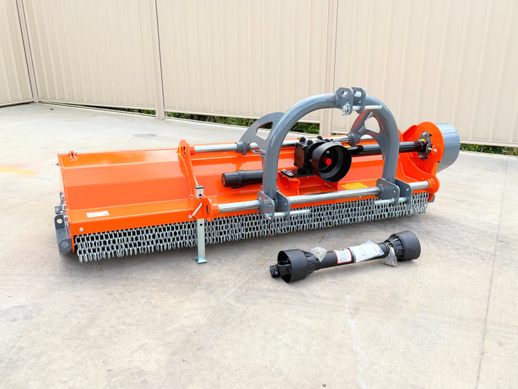 Menasor 220 Flail Mulching Mower Manual Side shift