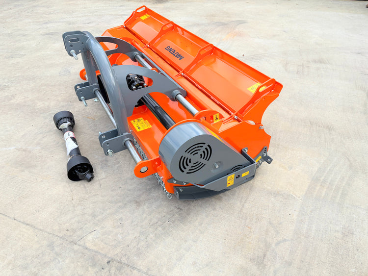 Menasor 220 Flail Mulching Mower Manual Side shift