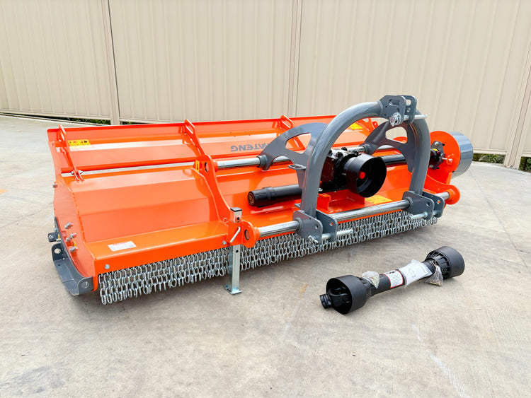 Menasor 220 Flail Mulching Mower Manual Side shift