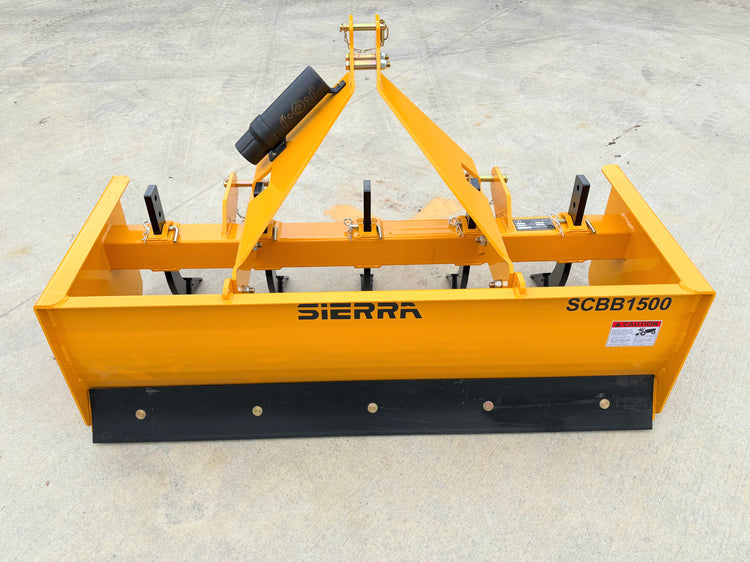 Box Blade for Sub-compact Tractors 5'