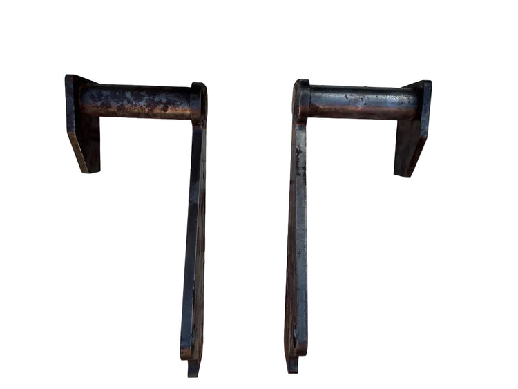 MX Loader Attachment Brackets, Weld-On