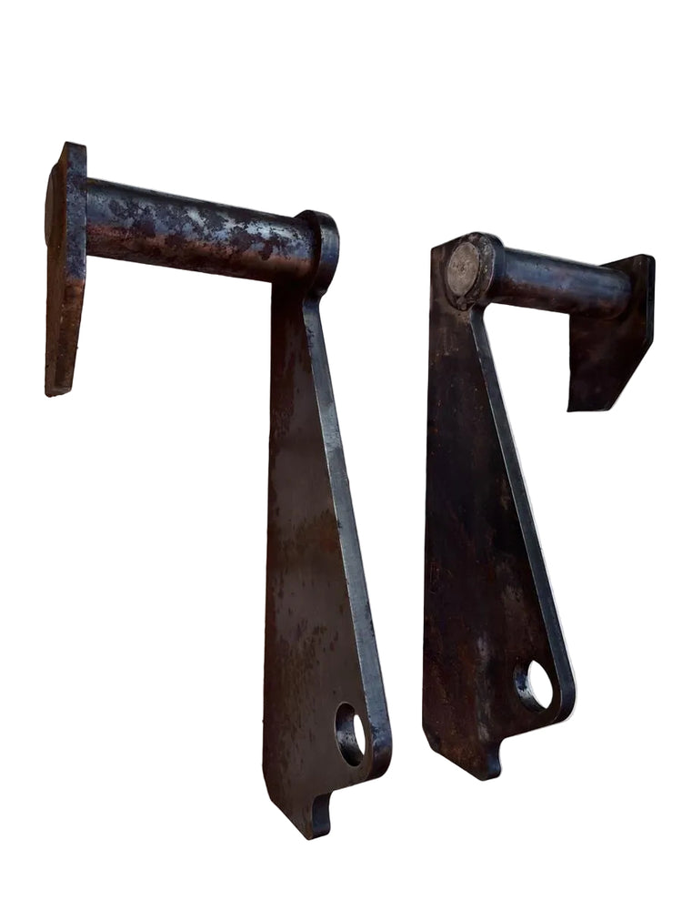 MX Loader Attachment Brackets, Weld-On