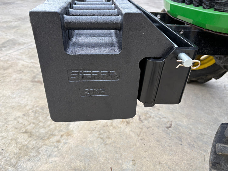 Sierra Front Weight Bracket for Suitcase Weights