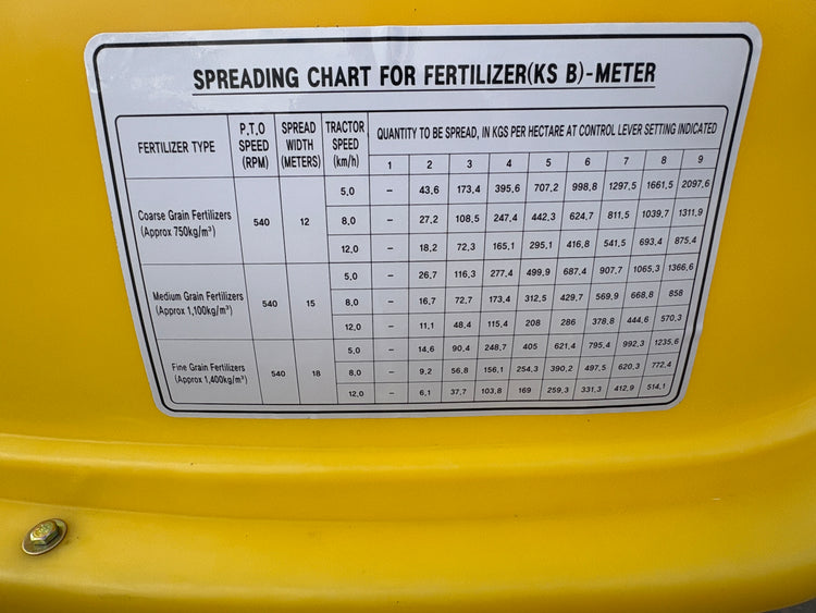 IJD-700 Iris 700L Fertiliser  Spreader