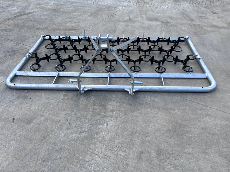 3 Point linkage Mounted chain Harrow  2.35m