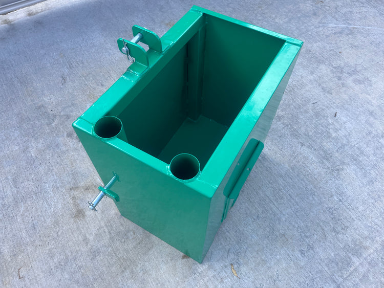 3 point linkage Ballast box Green