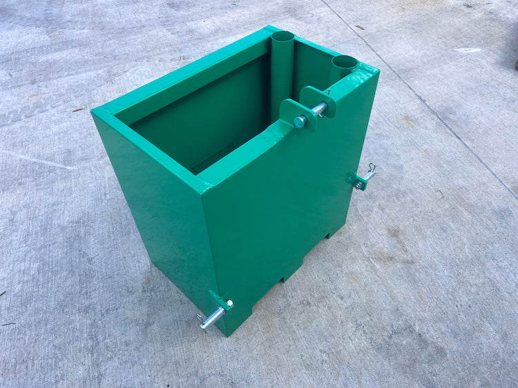 3 point linkage Ballast box Green