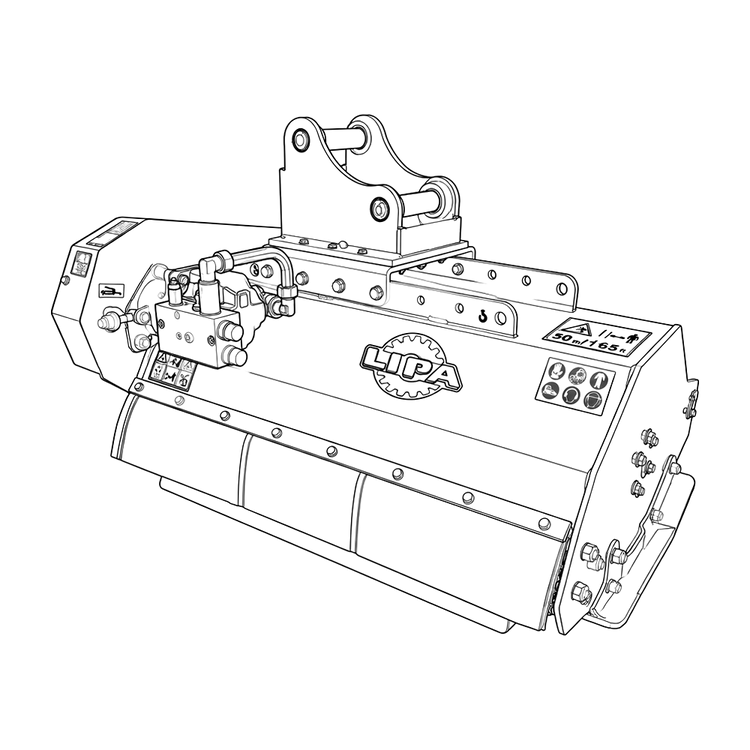 excavator outline