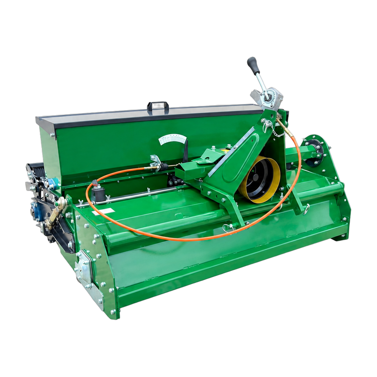 Stone Burier with Seeder 1.65m — colour cutout