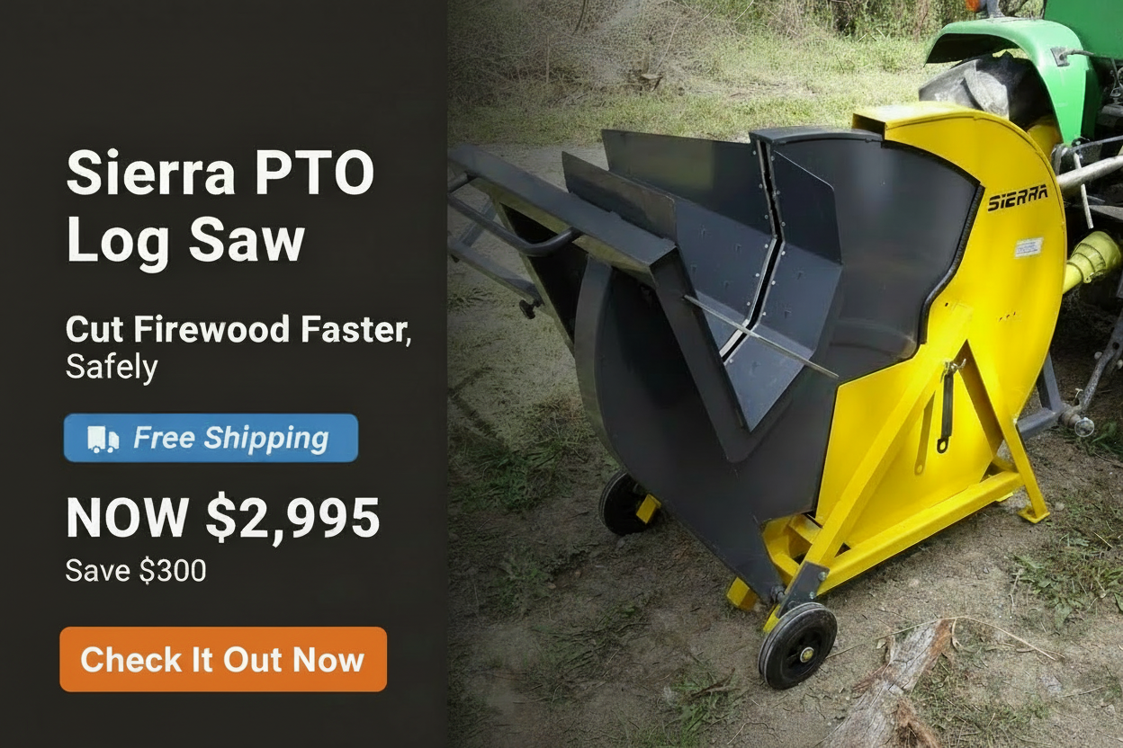 Sierra PTO Log Saw Hero Banner – Existing Image