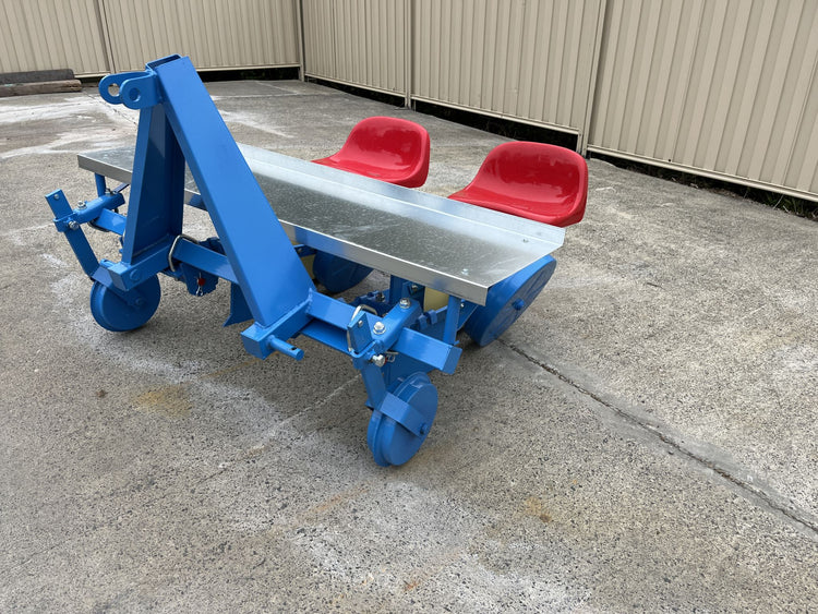 2 row Semi automatic seedling transplanter