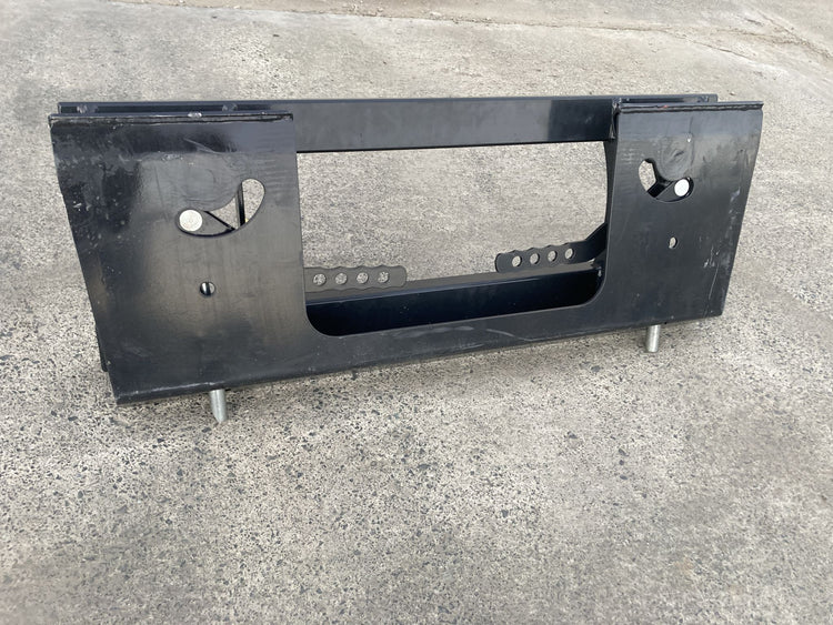 Hitch Adaptor blank to skidsteer