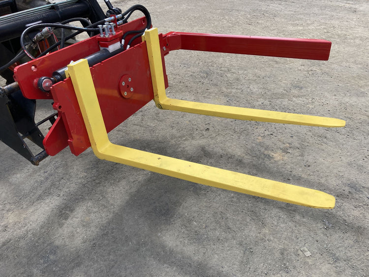 Rotating Pallet Forks Euro Hitch Box turner