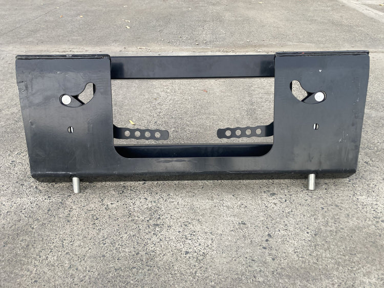 Hitch Adaptor blank to skidsteer