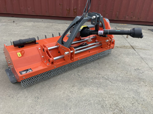 FUSJ 1.8 Flail Mower with Hydraulic Side shift and pruning rakes