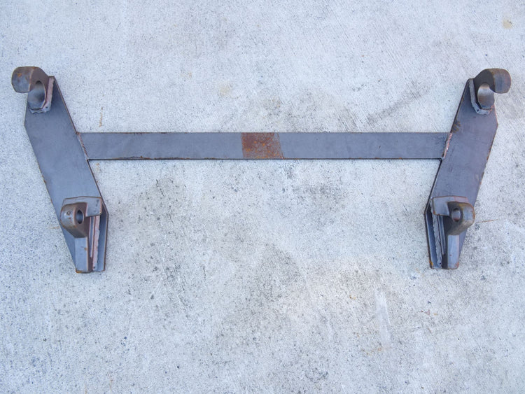 Euro Hitch Brackets, weld on, pre spaced