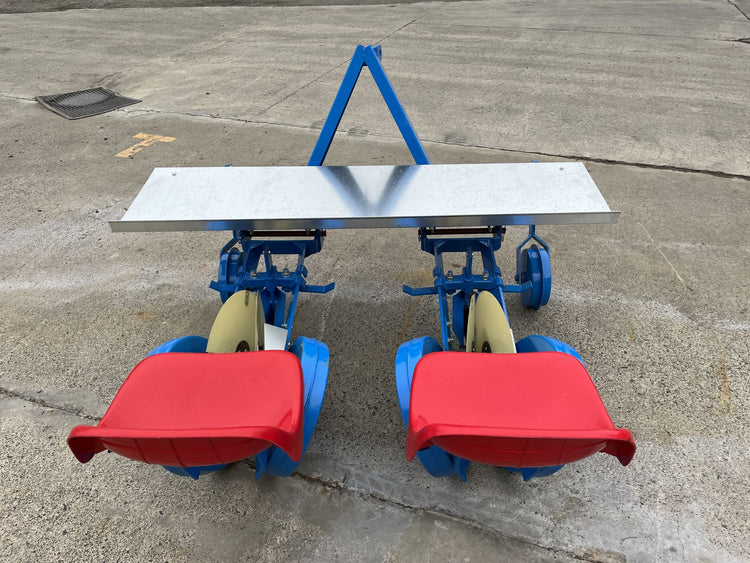 2 row Semi automatic seedling transplanter