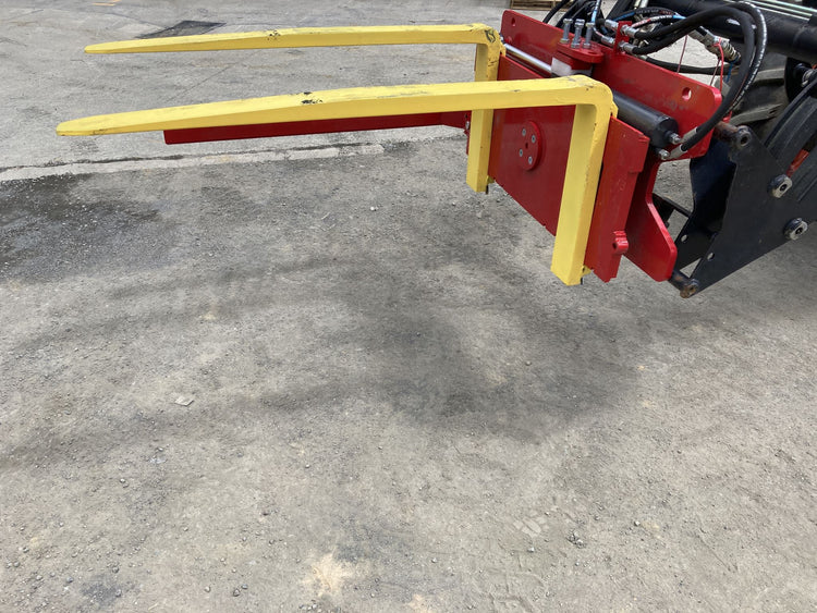 Rotating Pallet Forks Euro Hitch Box turner