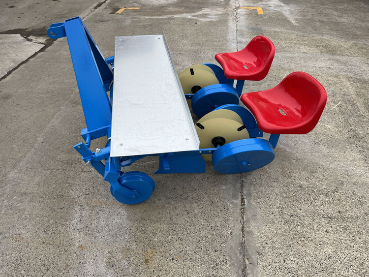 2 row Semi automatic seedling transplanter