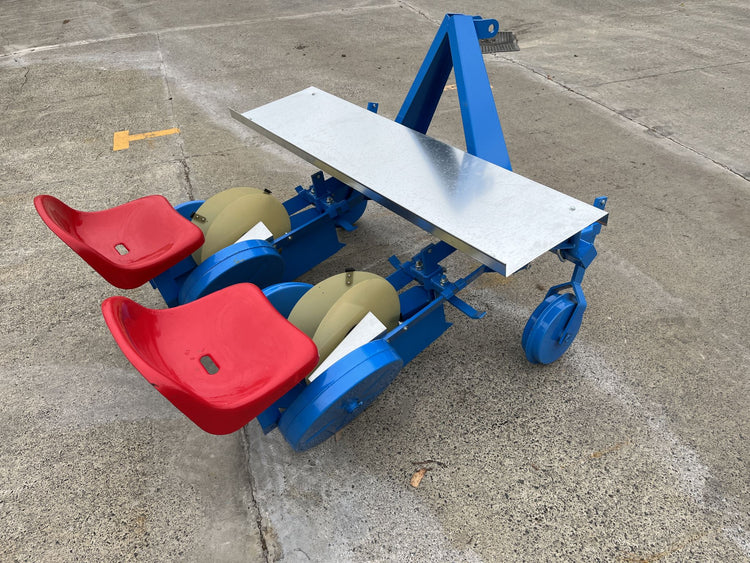 2 row Semi automatic seedling transplanter