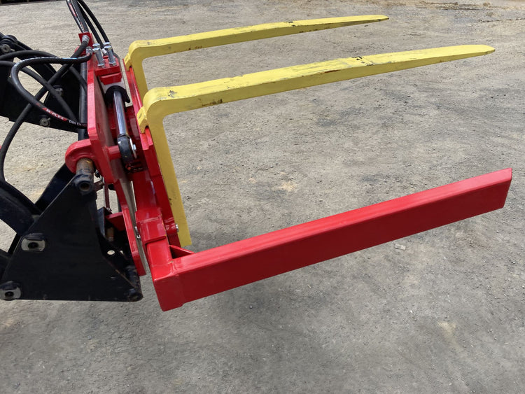 Rotating Pallet Forks Euro Hitch Box turner