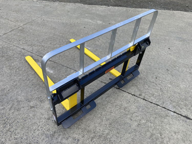 Skidsteer Hitch Light weight Pallet forks 1000KG