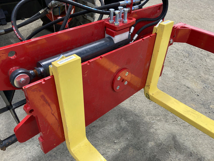 Rotating Pallet Forks Euro Hitch Box turner