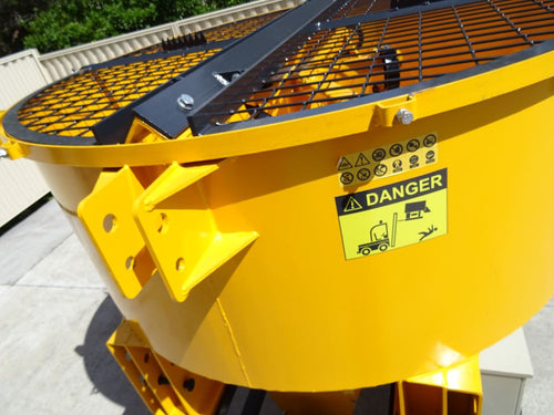 Electric pan Concrete Mixer