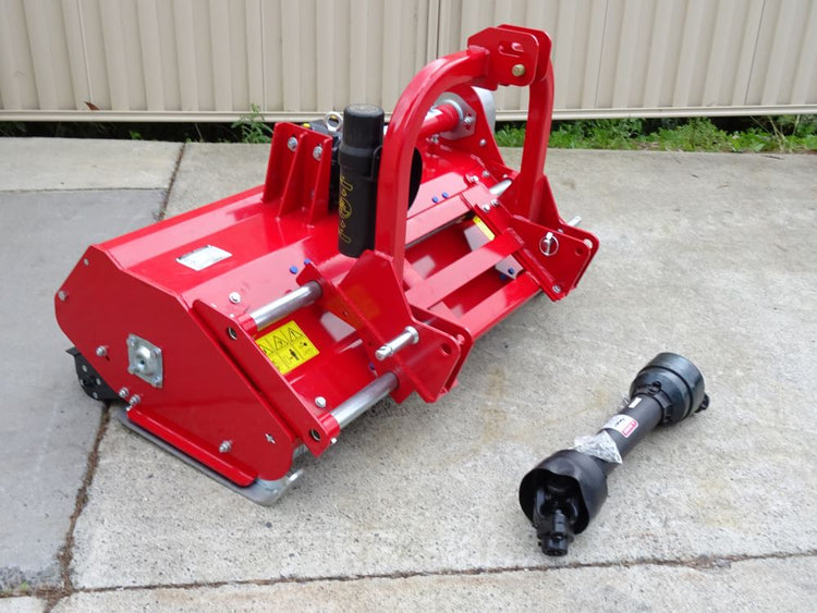 Flail mulching Mower 1.25m with side Shift