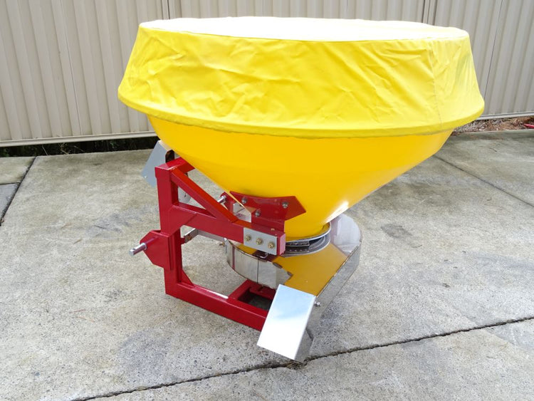 Pto Fertiliser Spreader 530L with Remote Control and Side Dresser