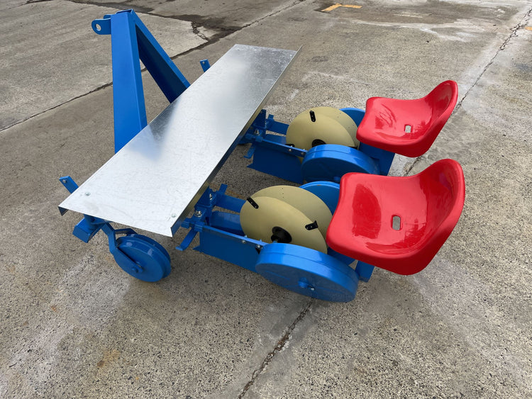 2 row Semi automatic seedling transplanter