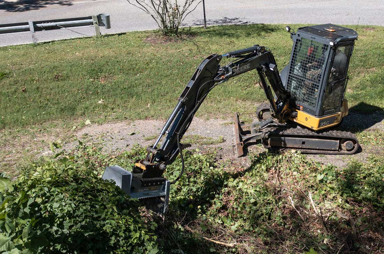 MX530  Fixed tooth  Mulcher 5-12 ton Excavator 30-75 LPM