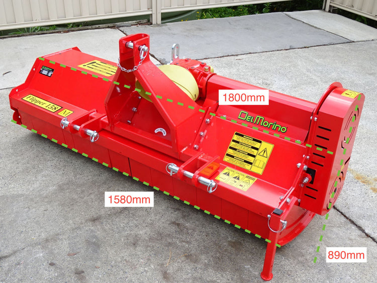 Flipper PTO Flail Mower 1.58m