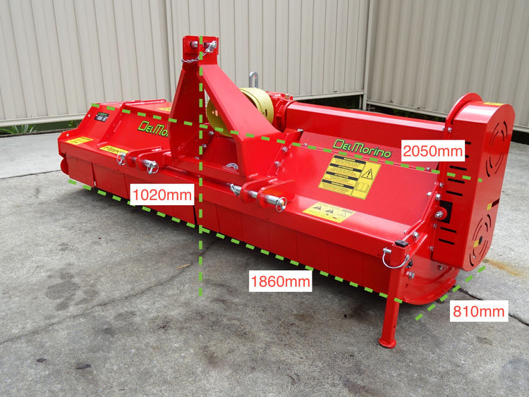 Flipper PTO Flail Mulching Mower 1.86m